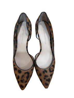 Banana Republic Calf Hair, Leopard-Print, Pointed Toe shoes, size 7